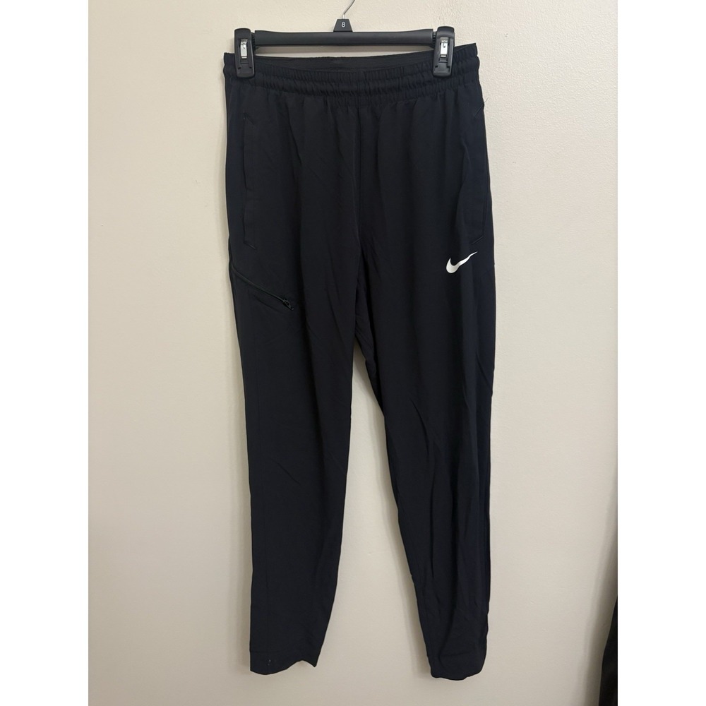Nike Dri-FIT Tapered Training Joggers Men's Size Medium Black Running Pants